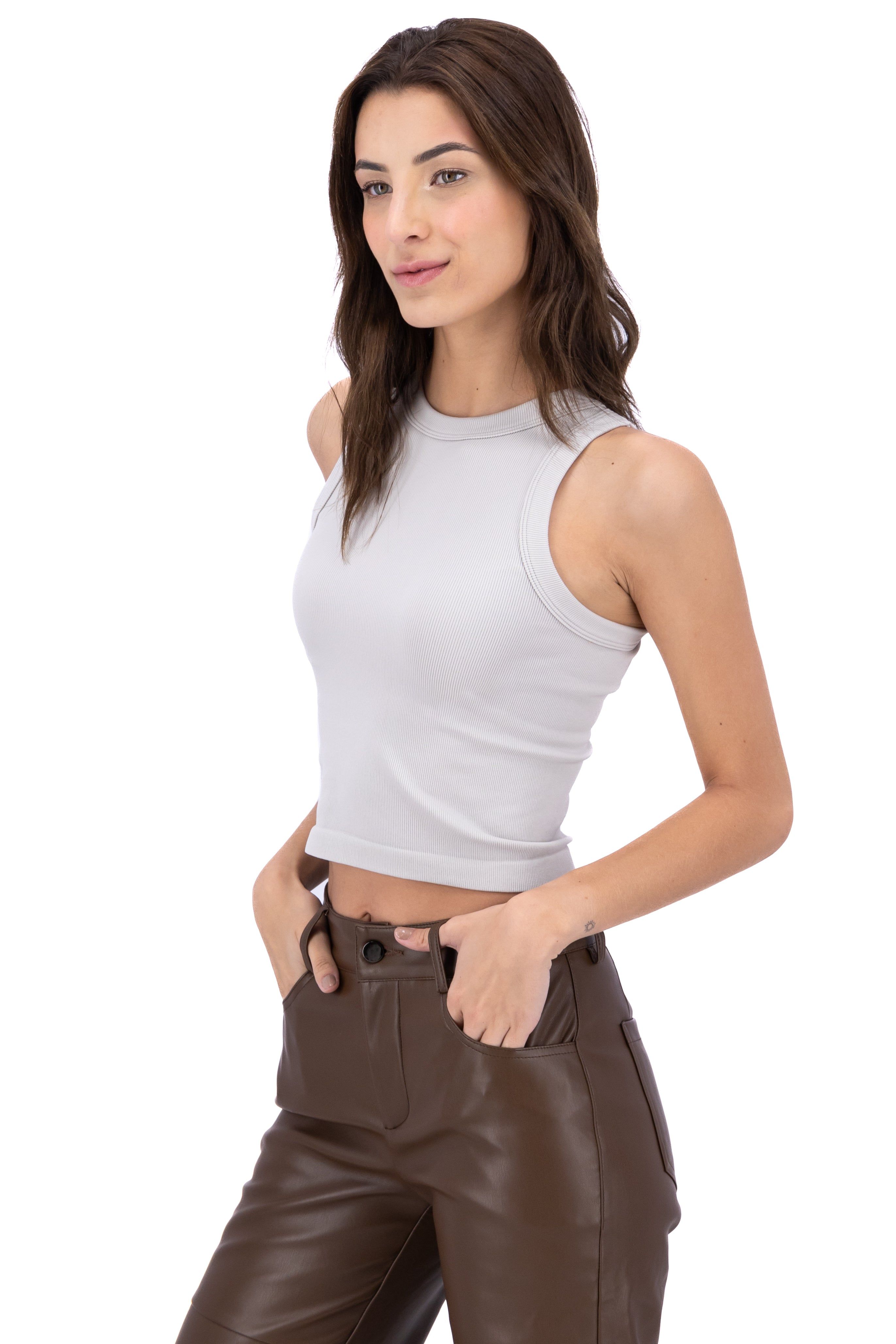 Top liso cuello alto sold by Shasa product image thumbnail 3