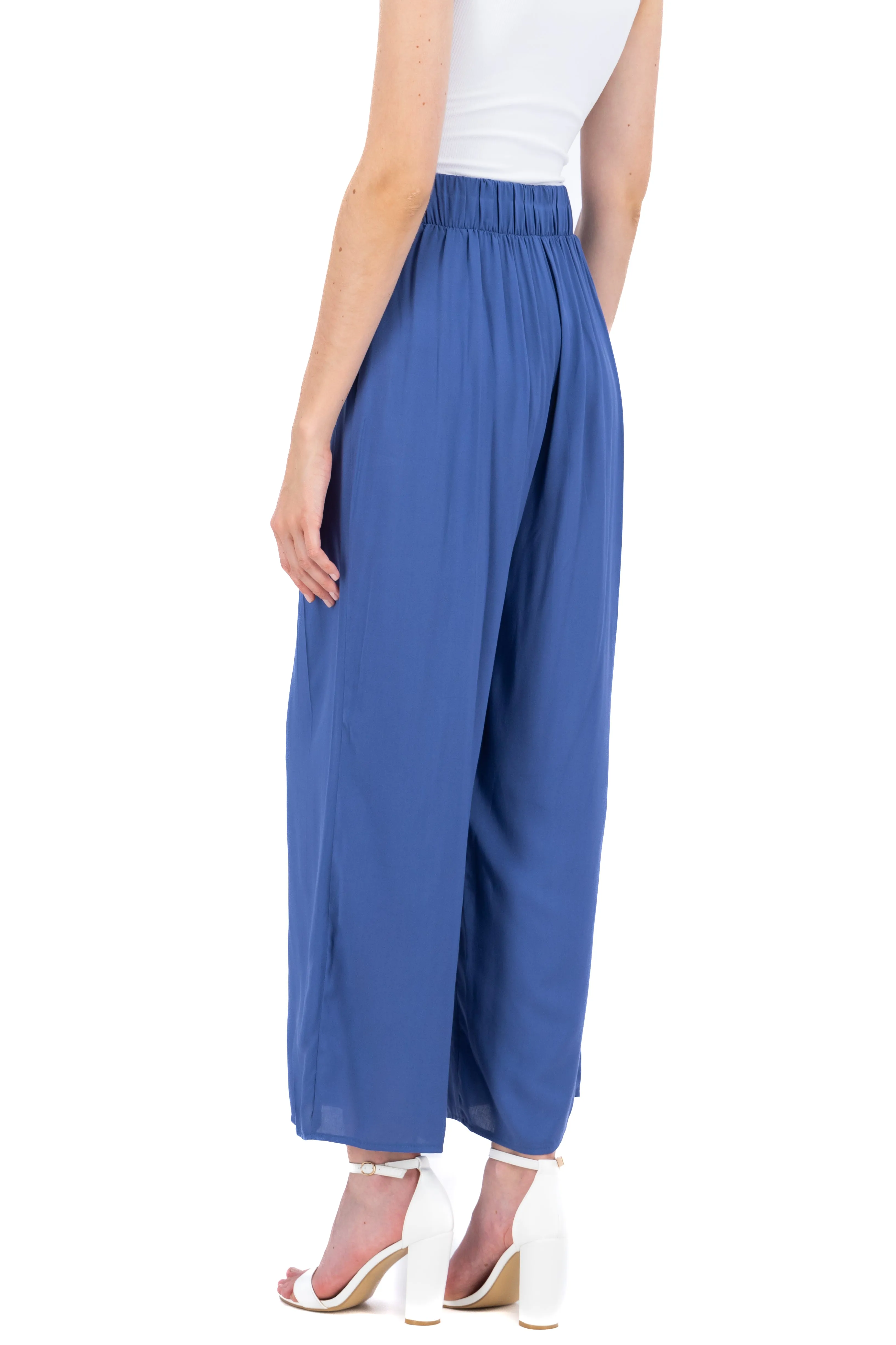 Pantalón culotte cintura alta pinzas sold by Shasa product image thumbnail 4