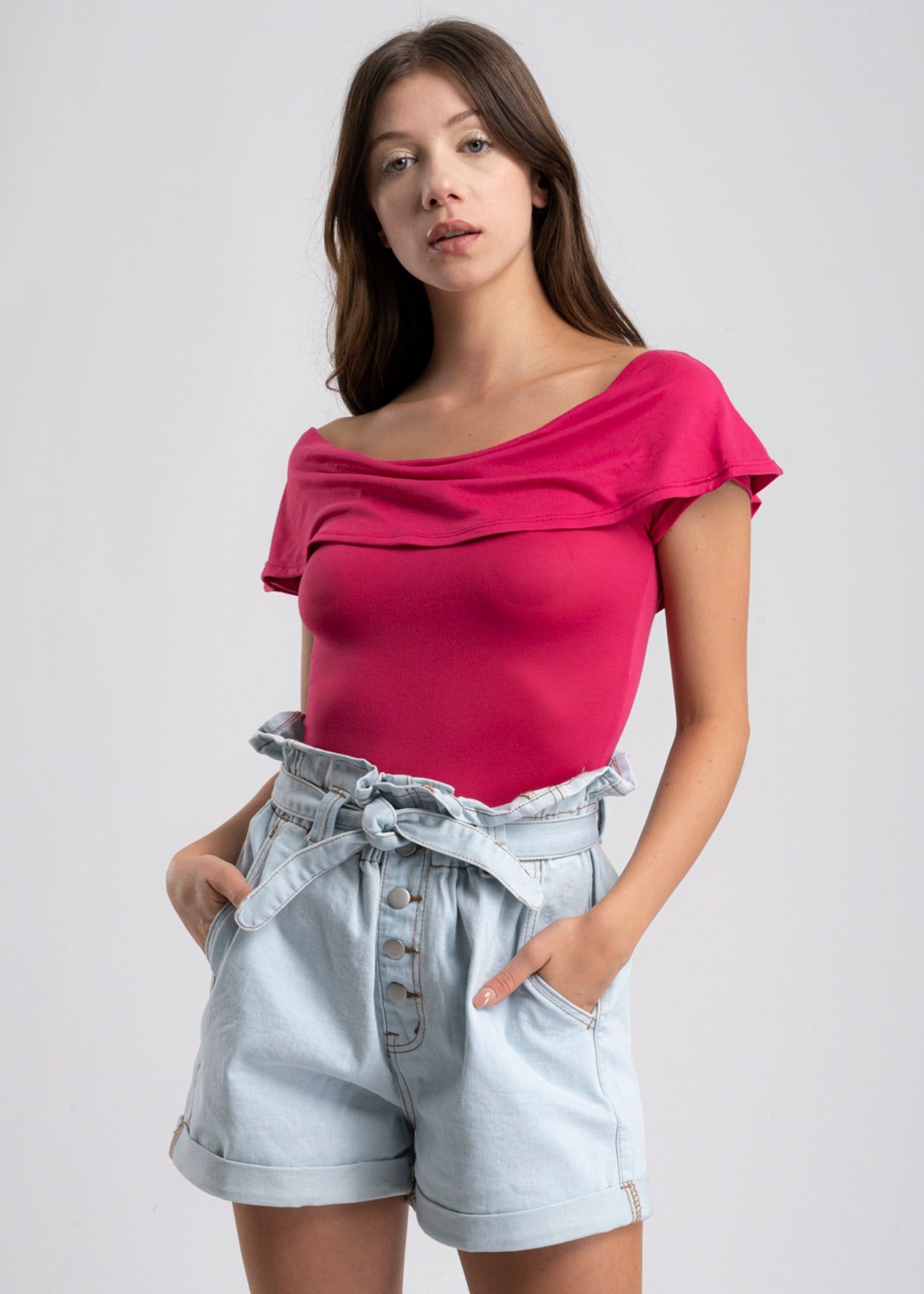 Bodysuit olanes hombro descubierto sold by Shasa product image thumbnail 2