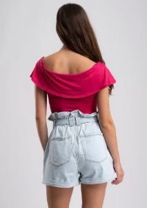 Bodysuit olanes hombro descubierto sold by Shasa