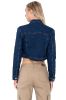 Chamarra crop denim bolsillos sold by Shasa