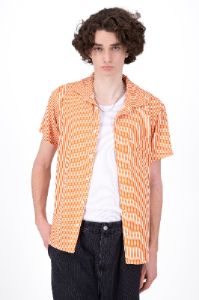 Camisa manga corta rayas sold by Shasa