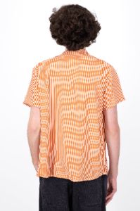 Camisa manga corta rayas sold by Shasa