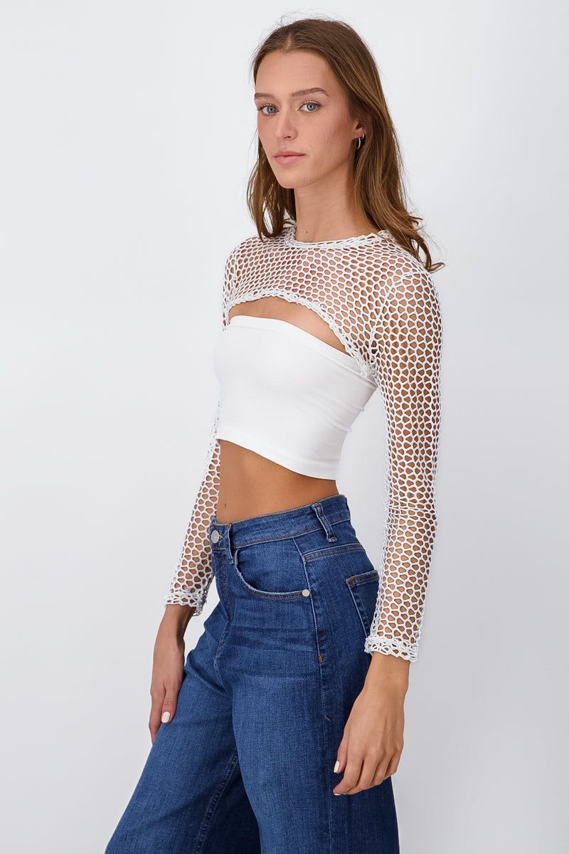 TOP MANGAS DETALLE CALADO sold by Shasa product image thumbnail 3