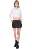 Falda mini efecto piel deslavado sold by Shasa