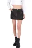 Falda mini efecto piel deslavado sold by Shasa
