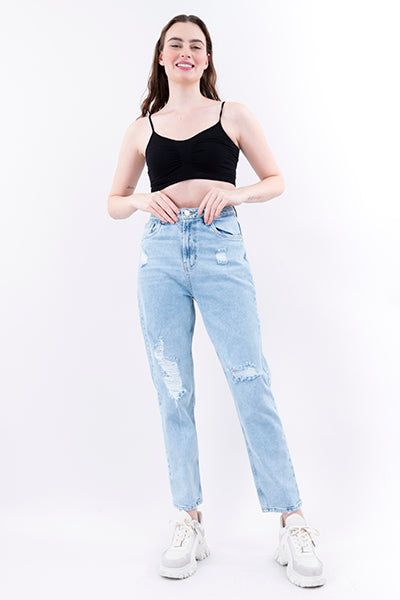 Jeans mom destrucciones sold by Shasa product image thumbnail 2