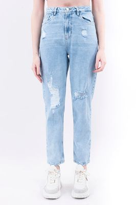 Jeans mom destrucciones sold by Shasa