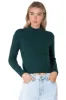 Suéter tejido trenzado cuello alto sold by Shasa
