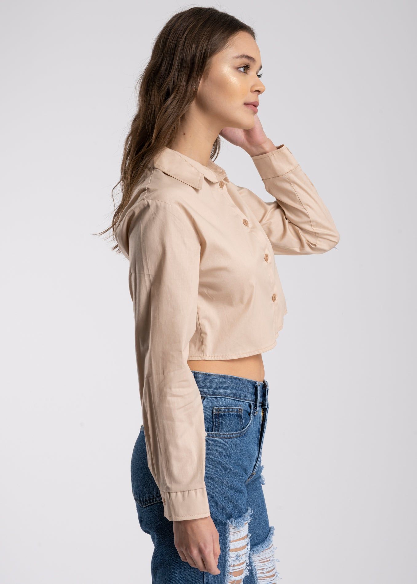 Camisa Crop Manga Larga sold by Shasa product image thumbnail 3