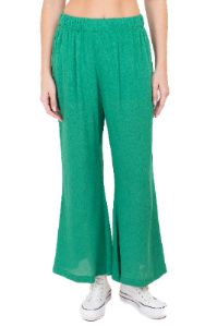 Pantalón amplio liso recto sold by Shasa