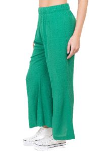 Pantalón amplio liso recto sold by Shasa