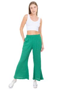 Pantalón amplio liso recto sold by Shasa