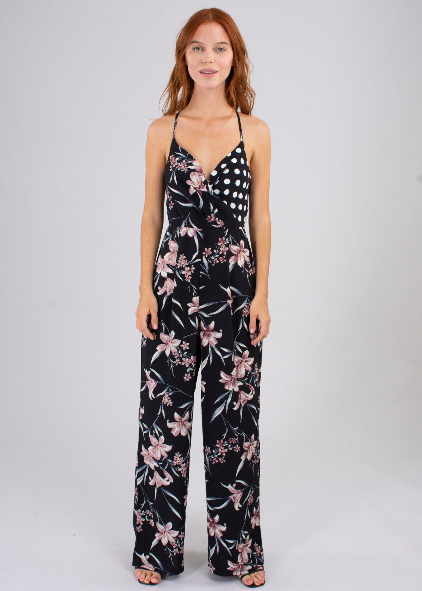 Jumpsuit escote cruzado flores sold by Shasa product image thumbnail 2