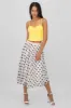 Falda midi de mesh con moños en flock sold by Shasa