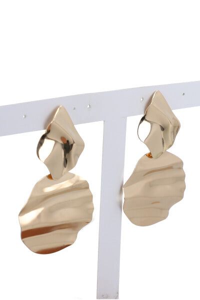 Aretes doble circulo textura sold by Shasa product image thumbnail 4