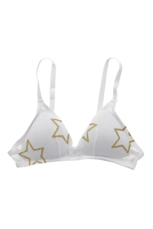 Bralette Estrellas Brillos sold by Shasa