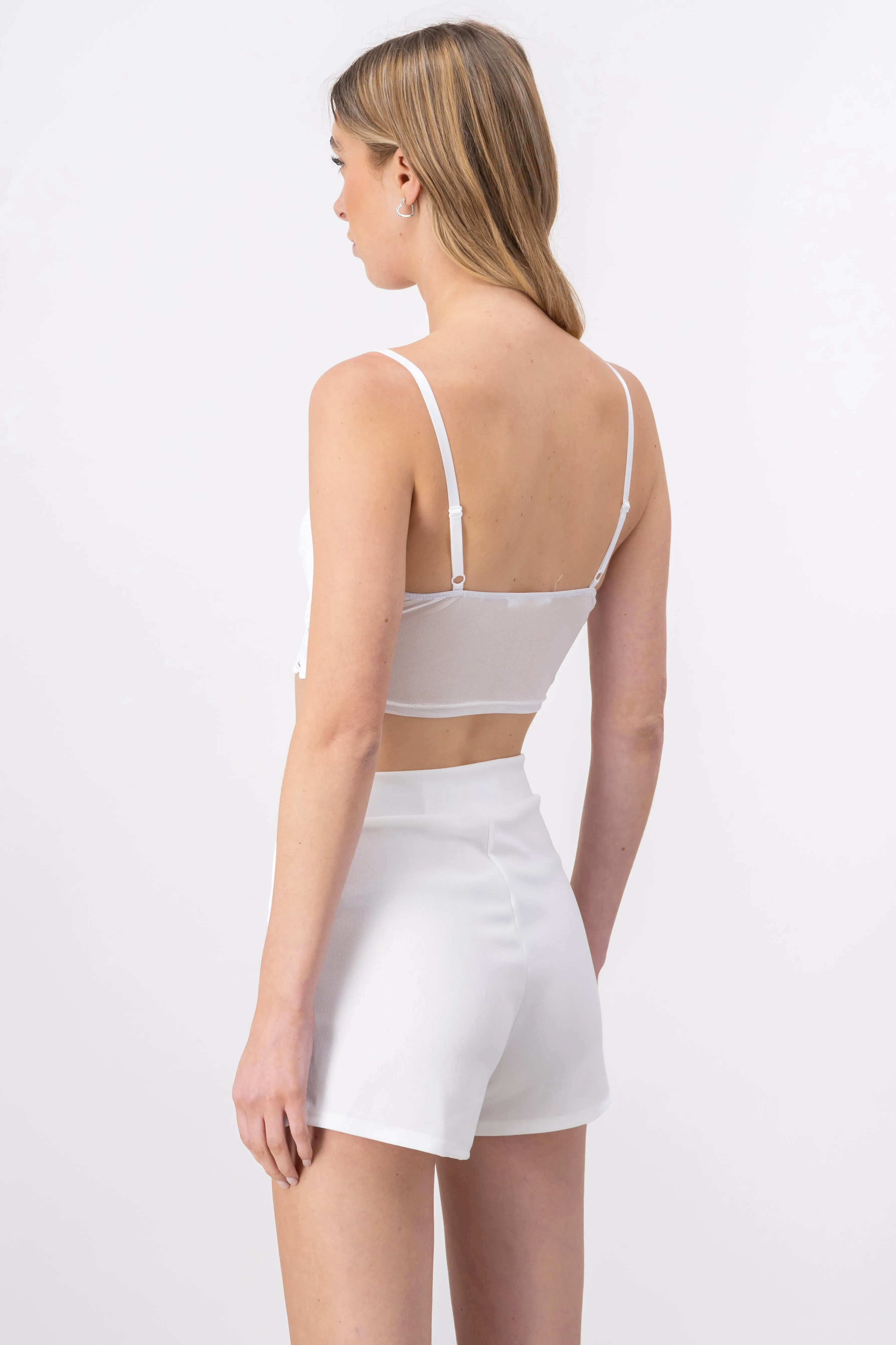 Top crop copas encaje sold by Shasa product image thumbnail 4