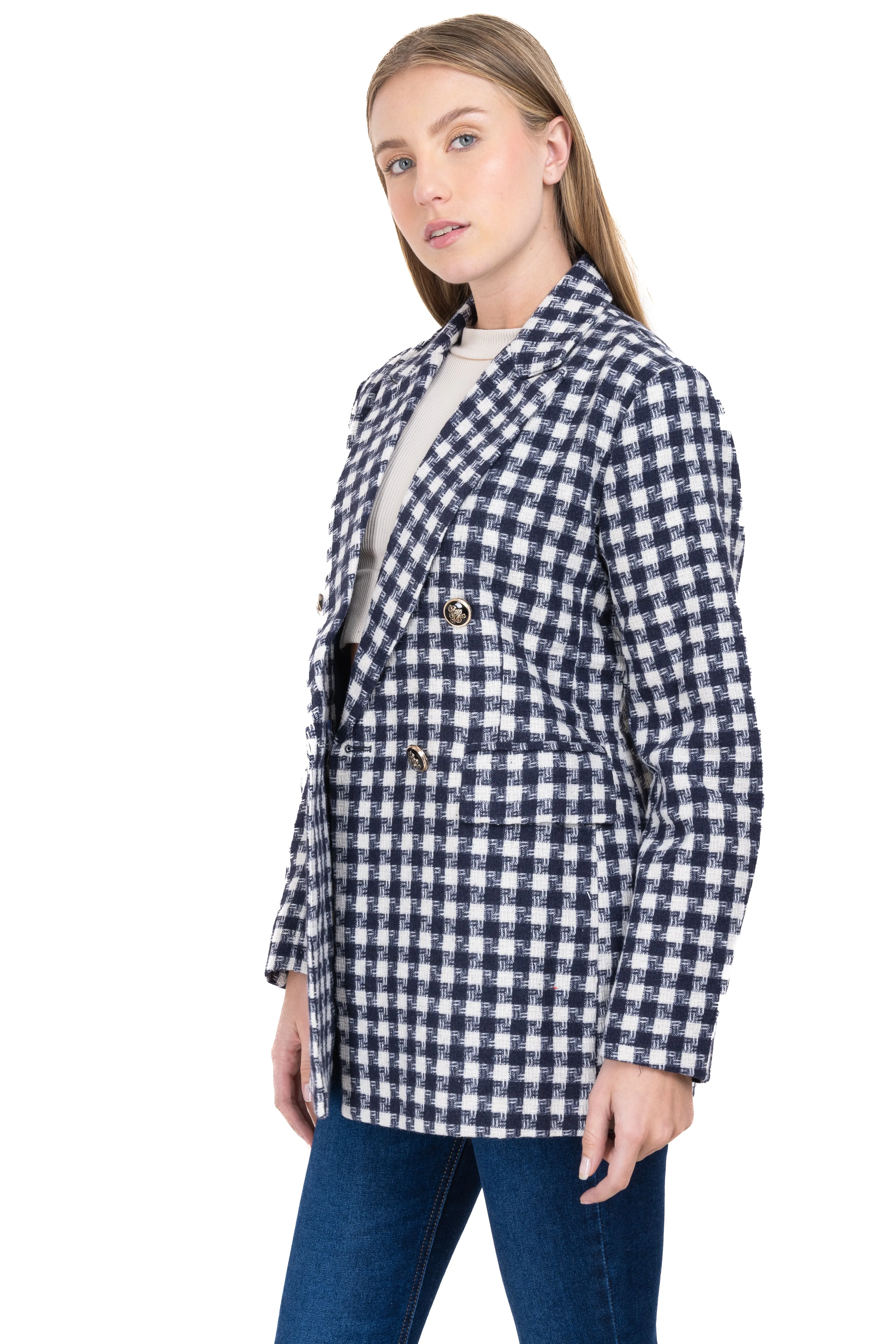 Saco largo cruzado detalle bolsas sold by Shasa product image thumbnail 3