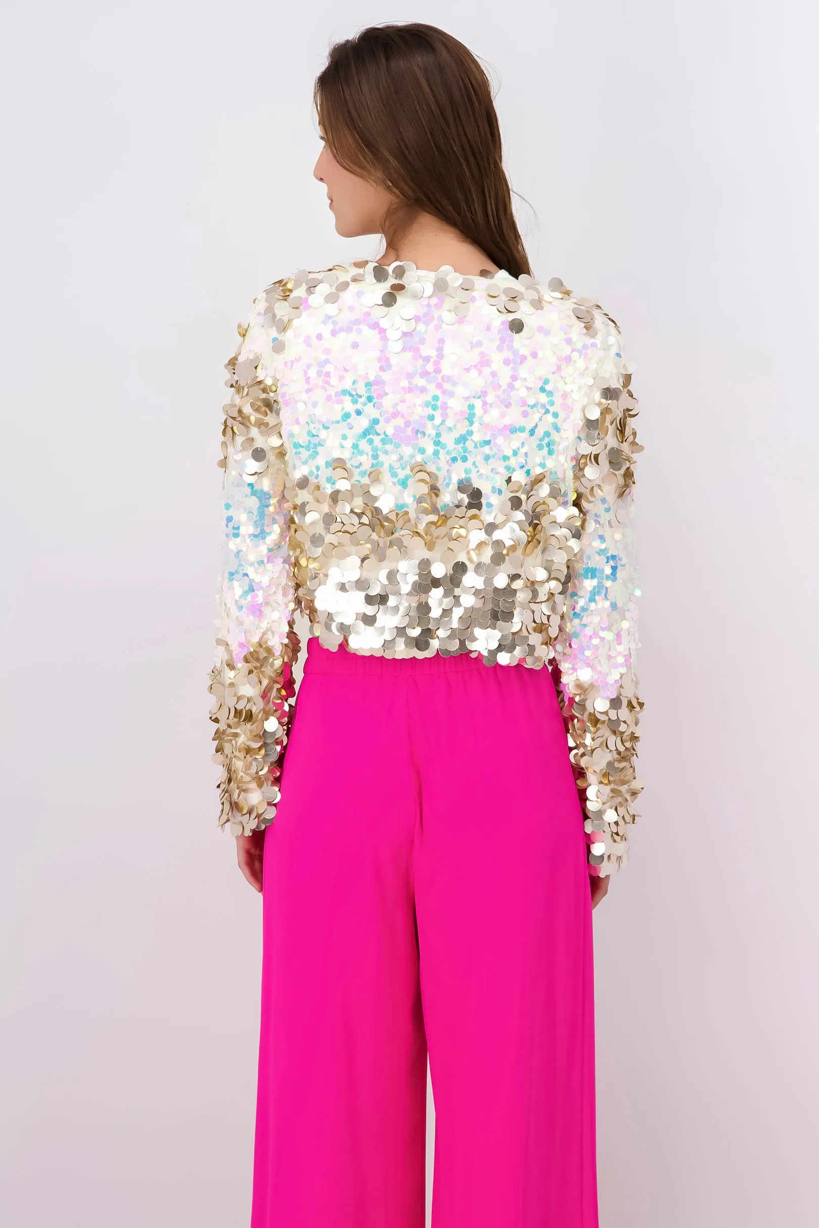 Blazer Lentejuelas Cropped sold by Shasa product image thumbnail 4