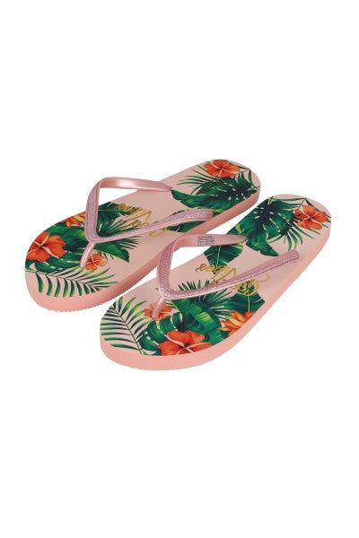 Flip flop tiras brillos Good Vibes sold by Shasa