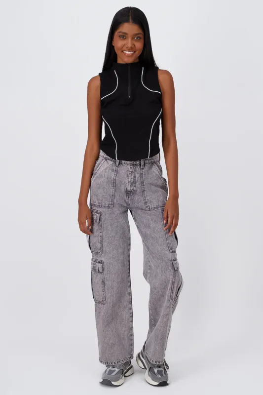 Jeans Cargo 4 Bolsas sold by Shasa