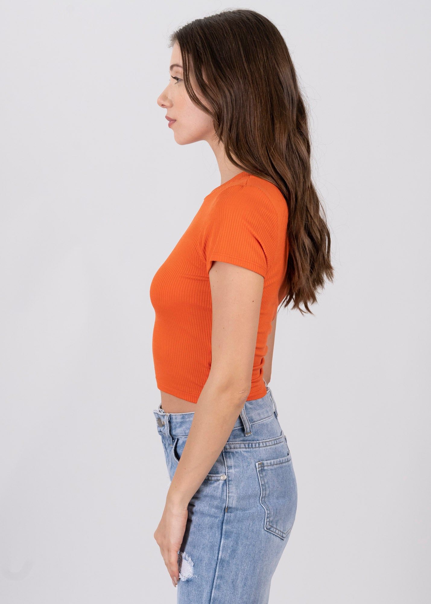 Top manga corta acanalado sold by Shasa product image thumbnail 3