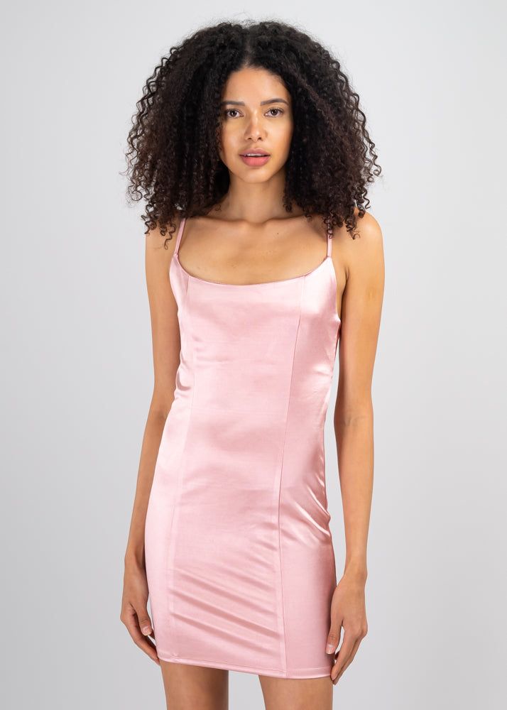 Vestido mini satín nudo espalda sold by Shasa product image thumbnail 2