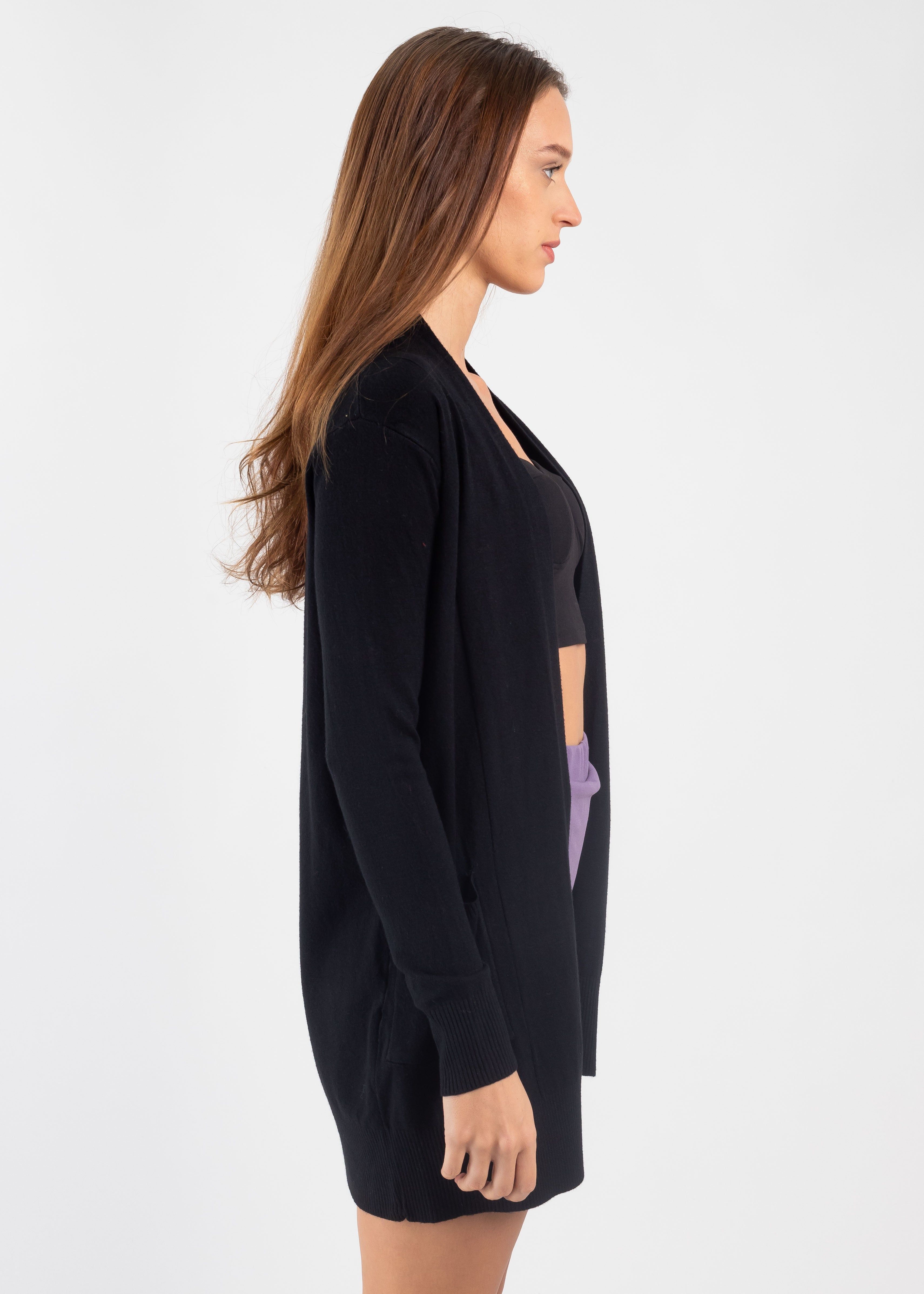 Cárdigan liso cuello redondo sold by Shasa product image thumbnail 3