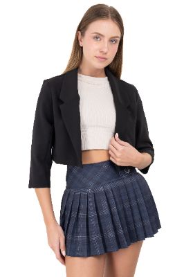 Saco crop monocolor sold by Shasa