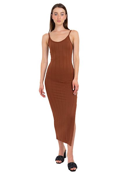 Vestido Midi Acanalado Abertura sold by Shasa product image thumbnail 2