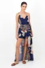 Romper estampado tropical detalle escote sold by Shasa