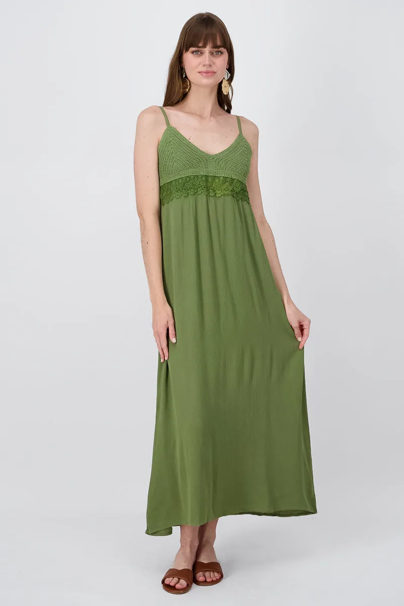 Vestido crochet liso tirantes sold by Shasa product image thumbnail 2