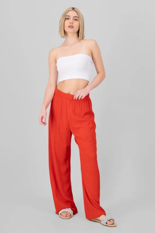 Pantalón Wide Leg Cintura Elástico sold by Shasa
