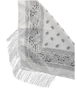 Pañuelo paisley flecos sold by Shasa