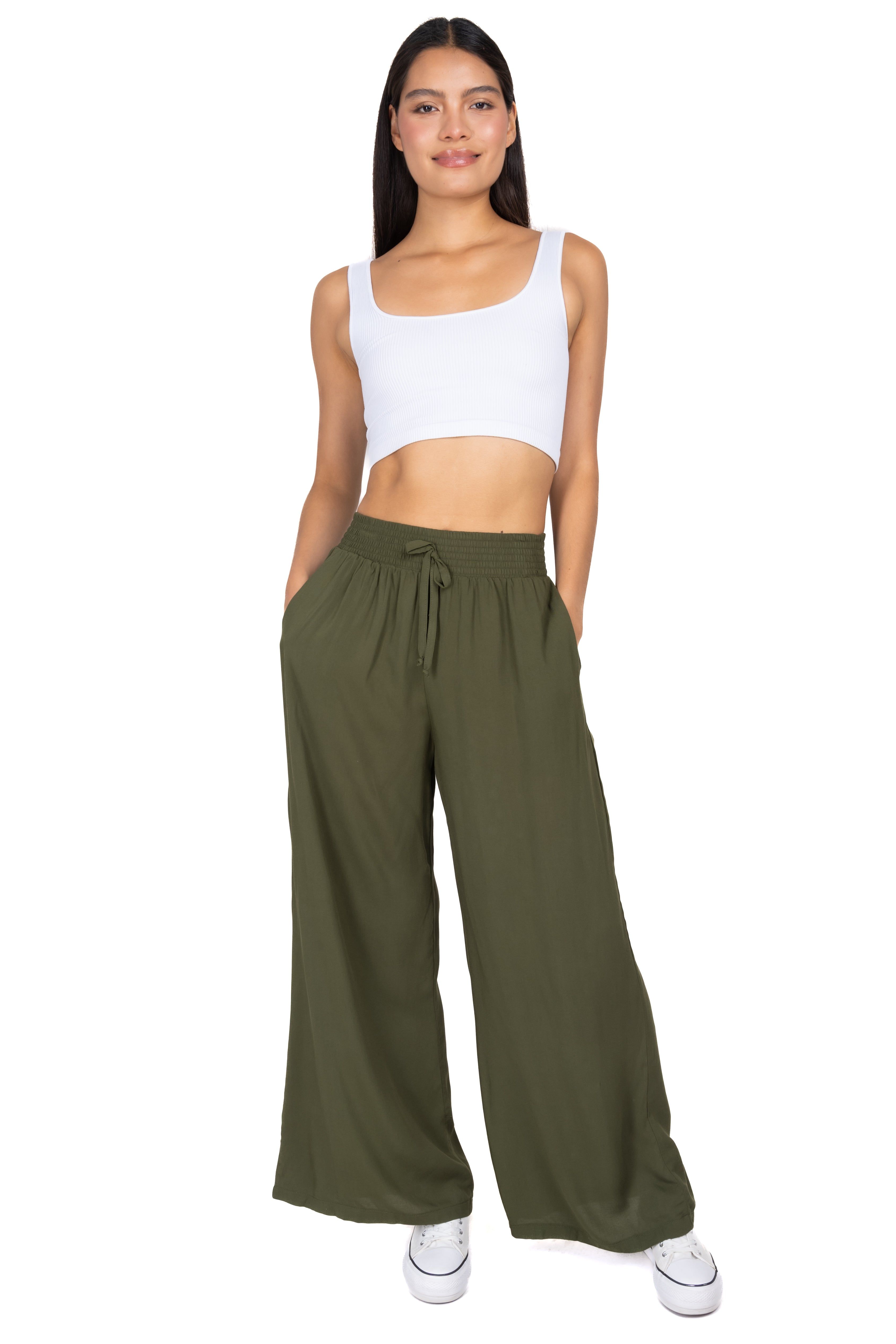 Pantalón fluido cintura ancha sold by Shasa product image thumbnail 2