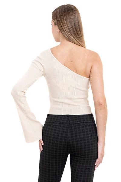 Top acanalado one shoulder sold by Shasa product image thumbnail 4