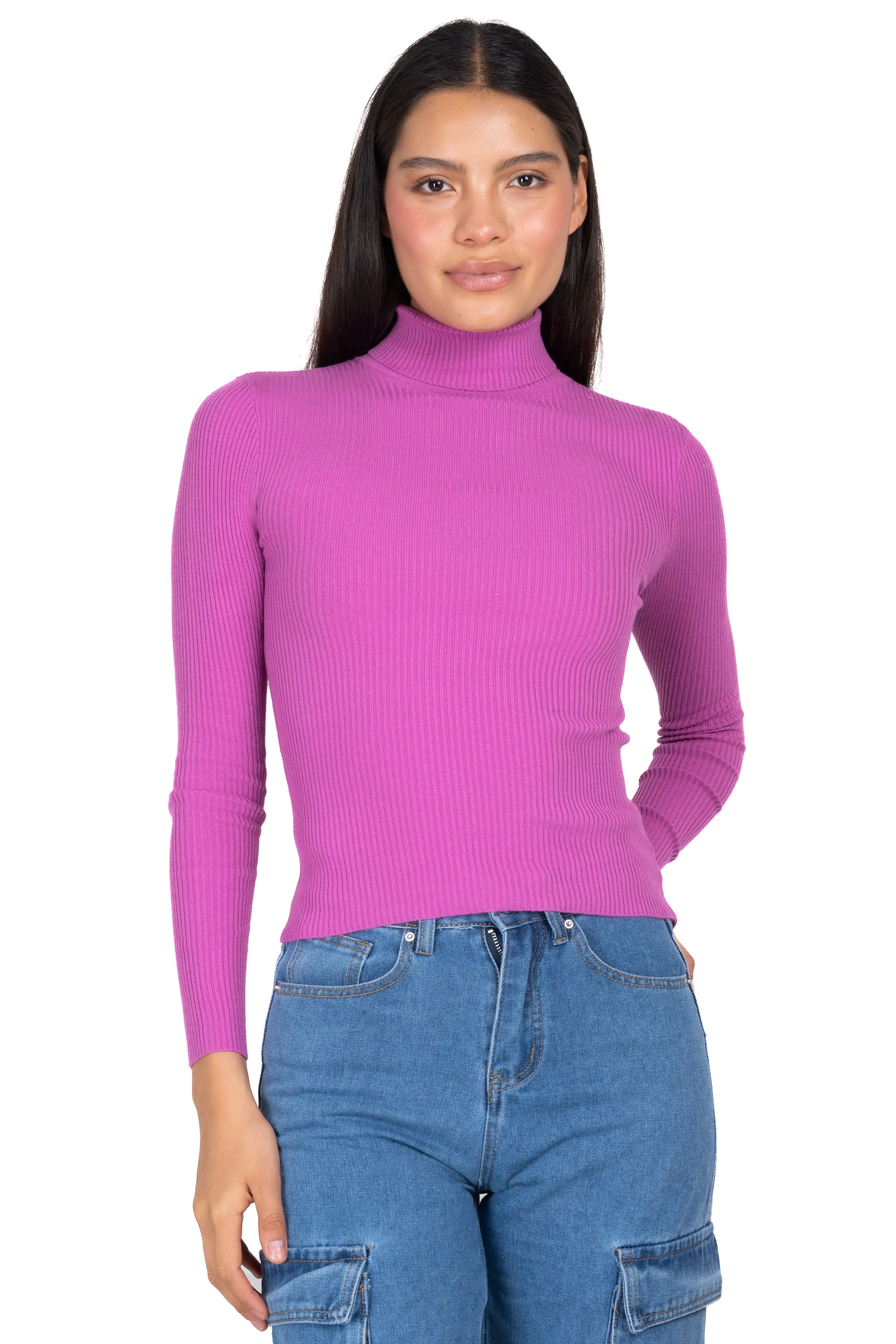 Blusa acanalada cuello alto sold by Shasa product image thumbnail 2