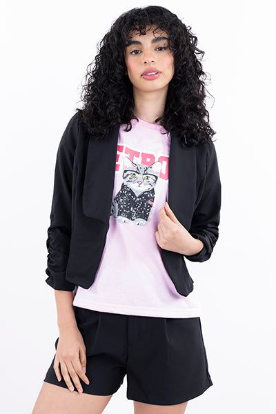 Saco liso manga plisada sold by Shasa product image thumbnail 2