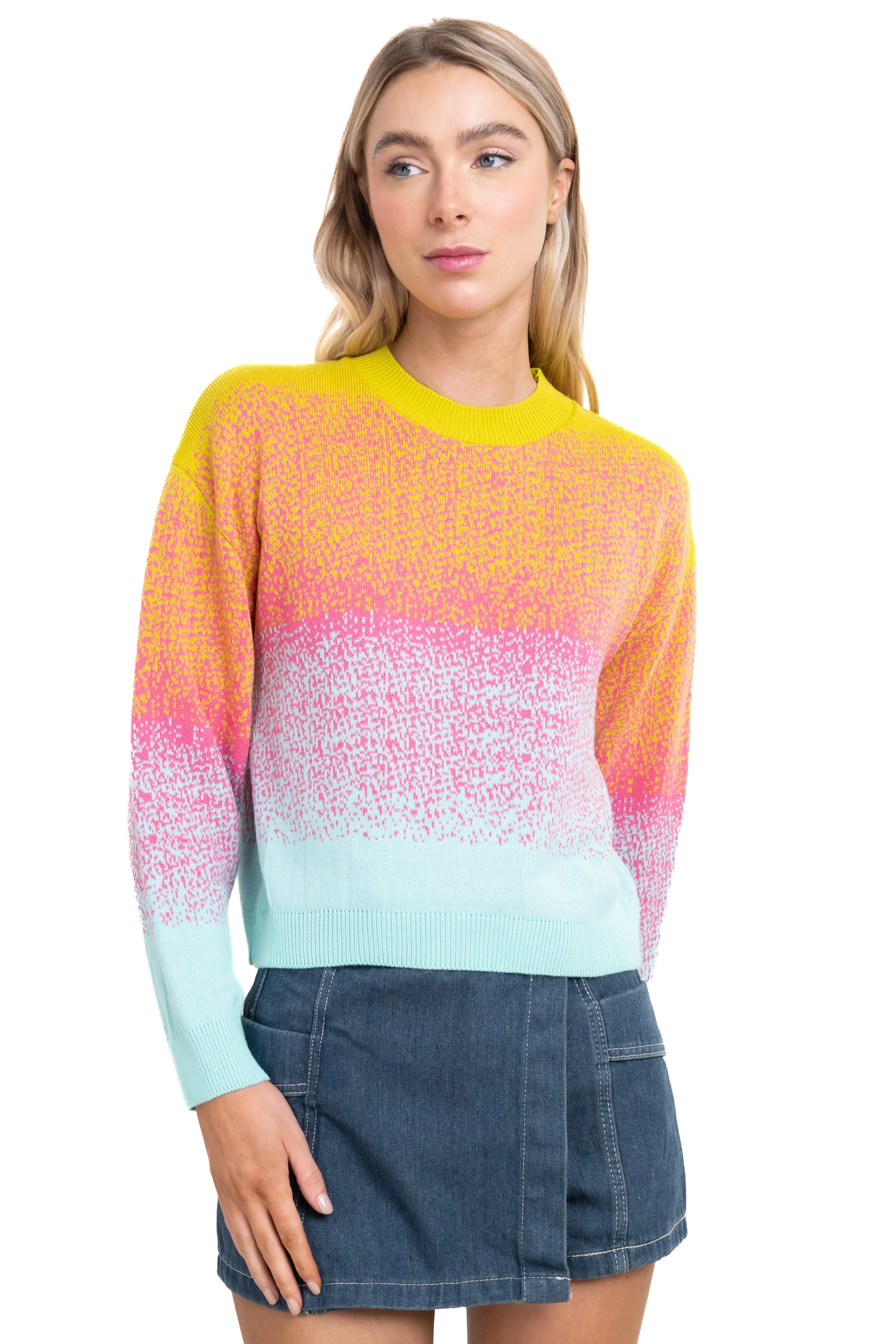 Suéter tejido degradado sold by Shasa