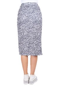 Falda midi animal print sold by Shasa