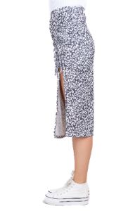 Falda midi animal print sold by Shasa