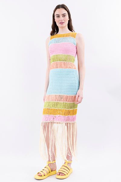 Salida de baño crochet arcoiris sold by Shasa product image thumbnail 5