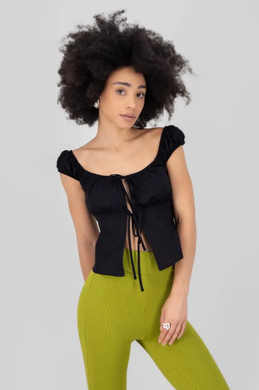 Blusa tirantes olanes detalle moños sold by Shasa