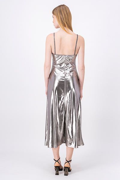 Vestido Maxi Metálico Tirantes sold by Shasa product image thumbnail 4