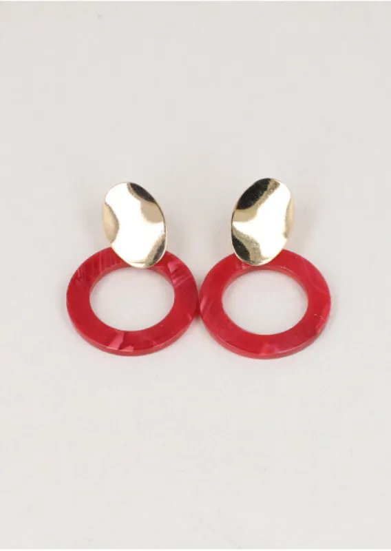 Aretes Circulo Carey sold by Shasa