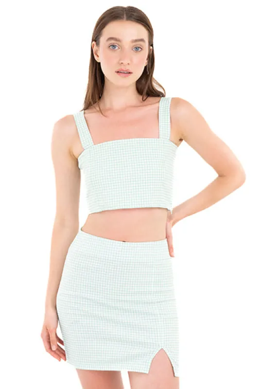 Top cuadro vichy tirantes sold by Shasa