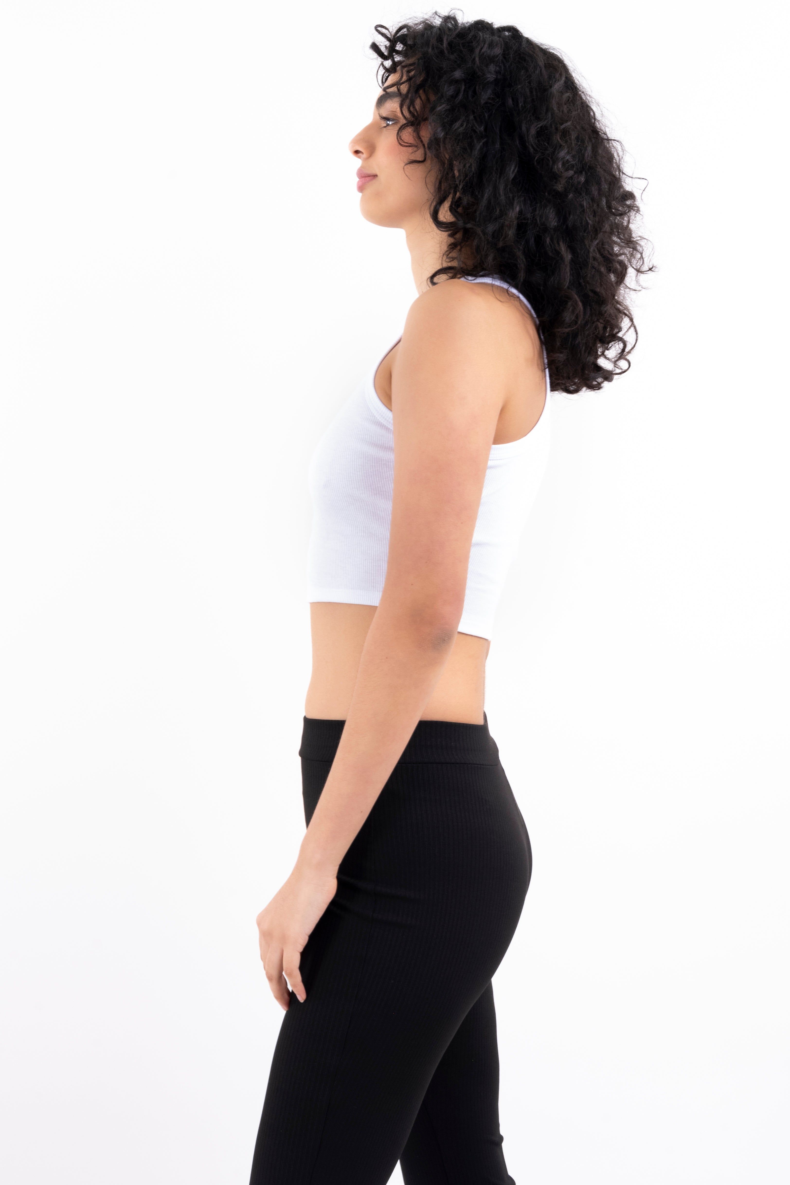 Top crop cuello tank acanalado sold by Shasa product image thumbnail 3