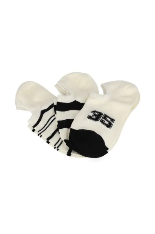 Set 3 calcetines bicolor sold by Shasa