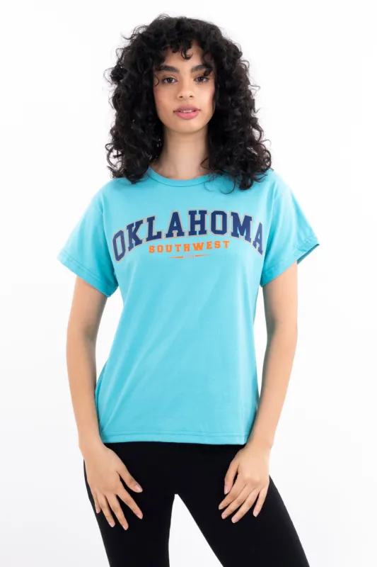 Playera manga corta Oklahoma sold by Shasa